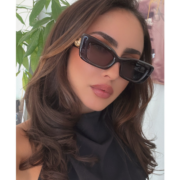 NEW Gucci GG1827S Brown Havana Cat Eye Sunglasses display picture 1